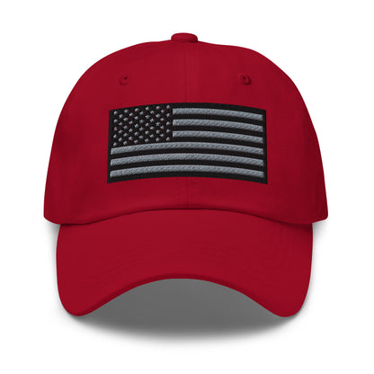 Tactical USA Flag Embroidered Classic Dad Cap – Muted Old Glory Hat in 11 Colors  Infidel Collective