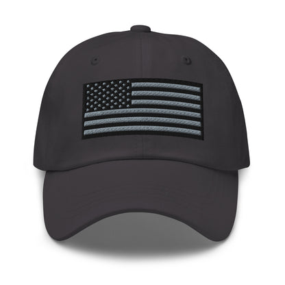 Tactical USA Flag Embroidered Classic Dad Cap – Muted Old Glory Hat in 11 Colors  Infidel Collective
