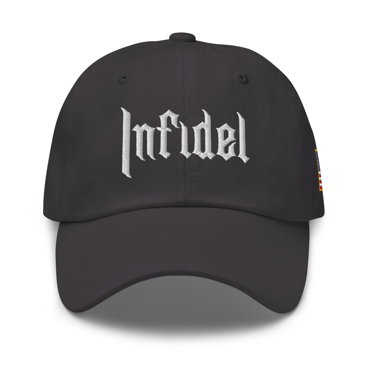 OG INFIDEL dad hat, front view
