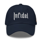 OG INFIDEL dad hat, front view