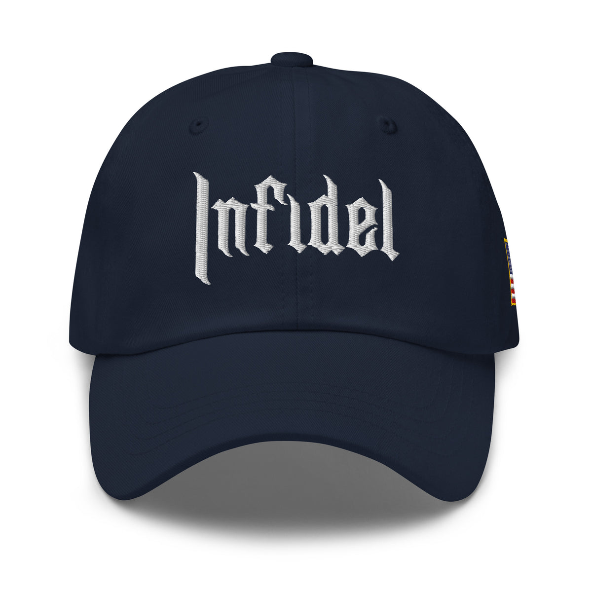 OG INFIDEL dad hat, front view