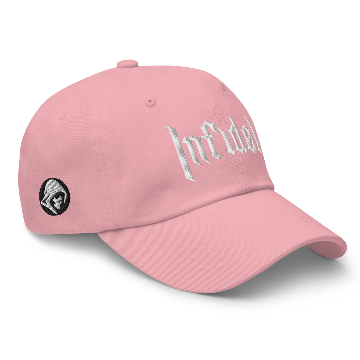OG INFIDEL dad hat, right front view