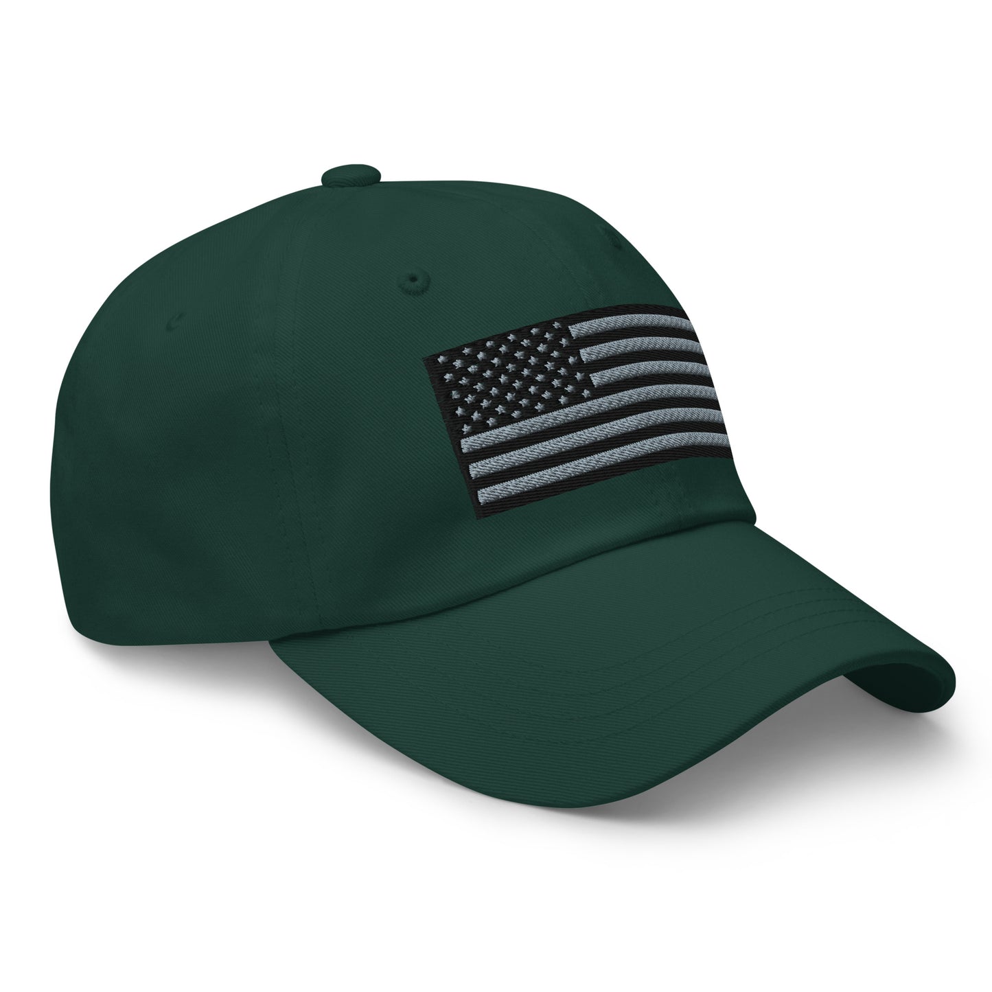 Tactical USA Flag Embroidered Classic Dad Cap – Muted Old Glory Hat in 11 Colors  Infidel Collective