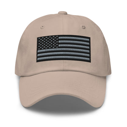 Tactical USA Flag Embroidered Classic Dad Cap – Muted Old Glory Hat in 11 Colors  Infidel Collective