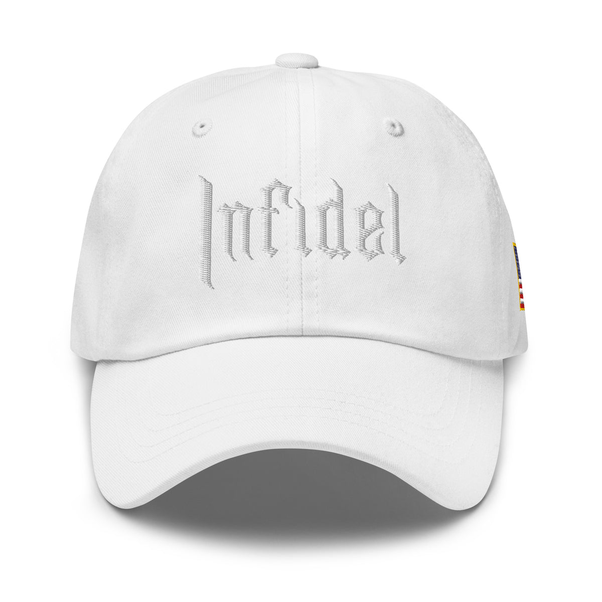 OG INFIDEL dad hat, front view