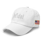 OG INFIDEL dad hat, left front view