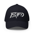 Front view of dark navy FAFO Power Flexfit hat