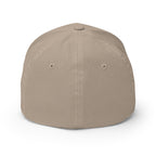 Back view of khaki Infidel Cobra King Flexfit hat