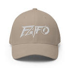 Front view of khaki FAFO Power Flexfit hat
