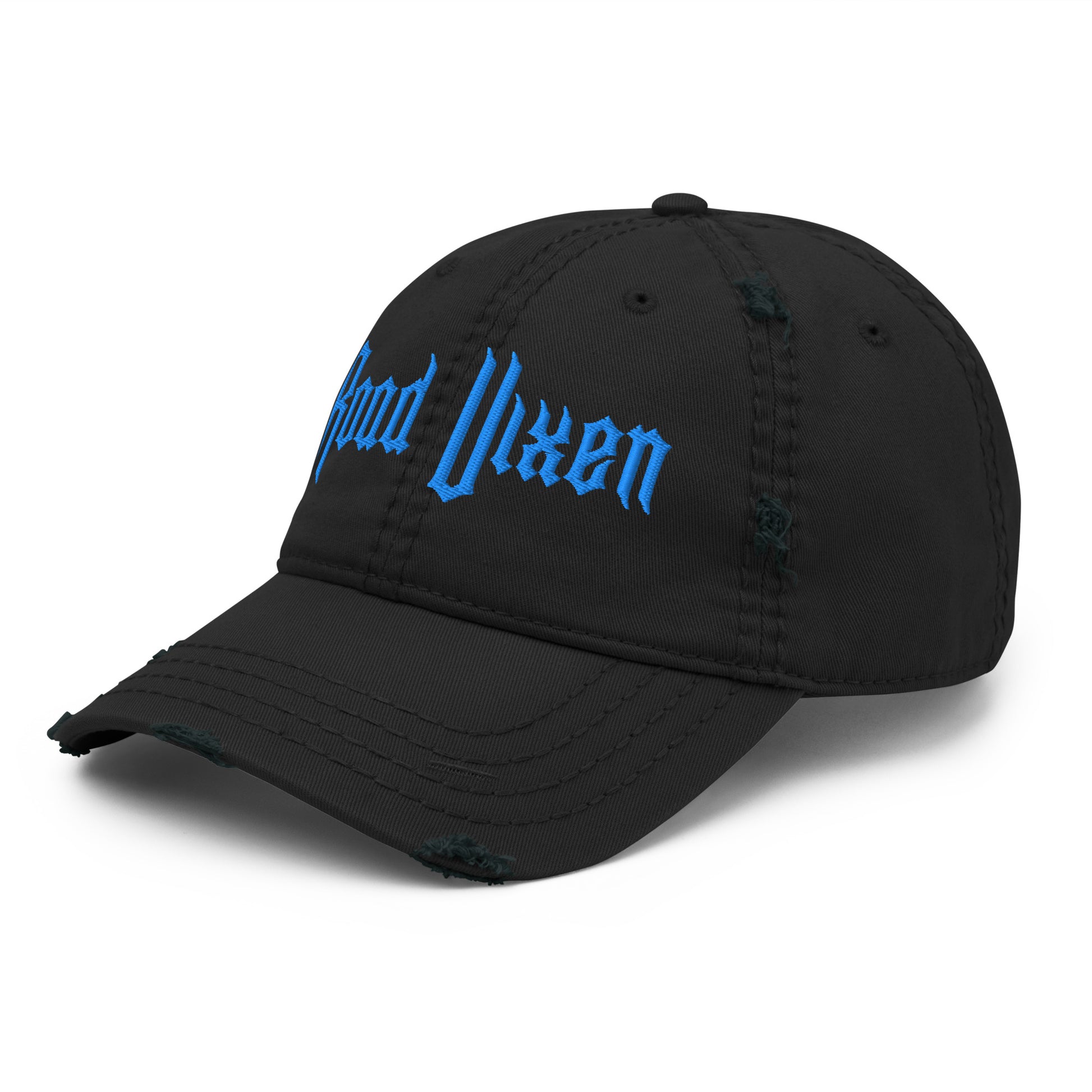 Road Vixen Distressed Dad Hat - Blue Stitch  Infidel Collective