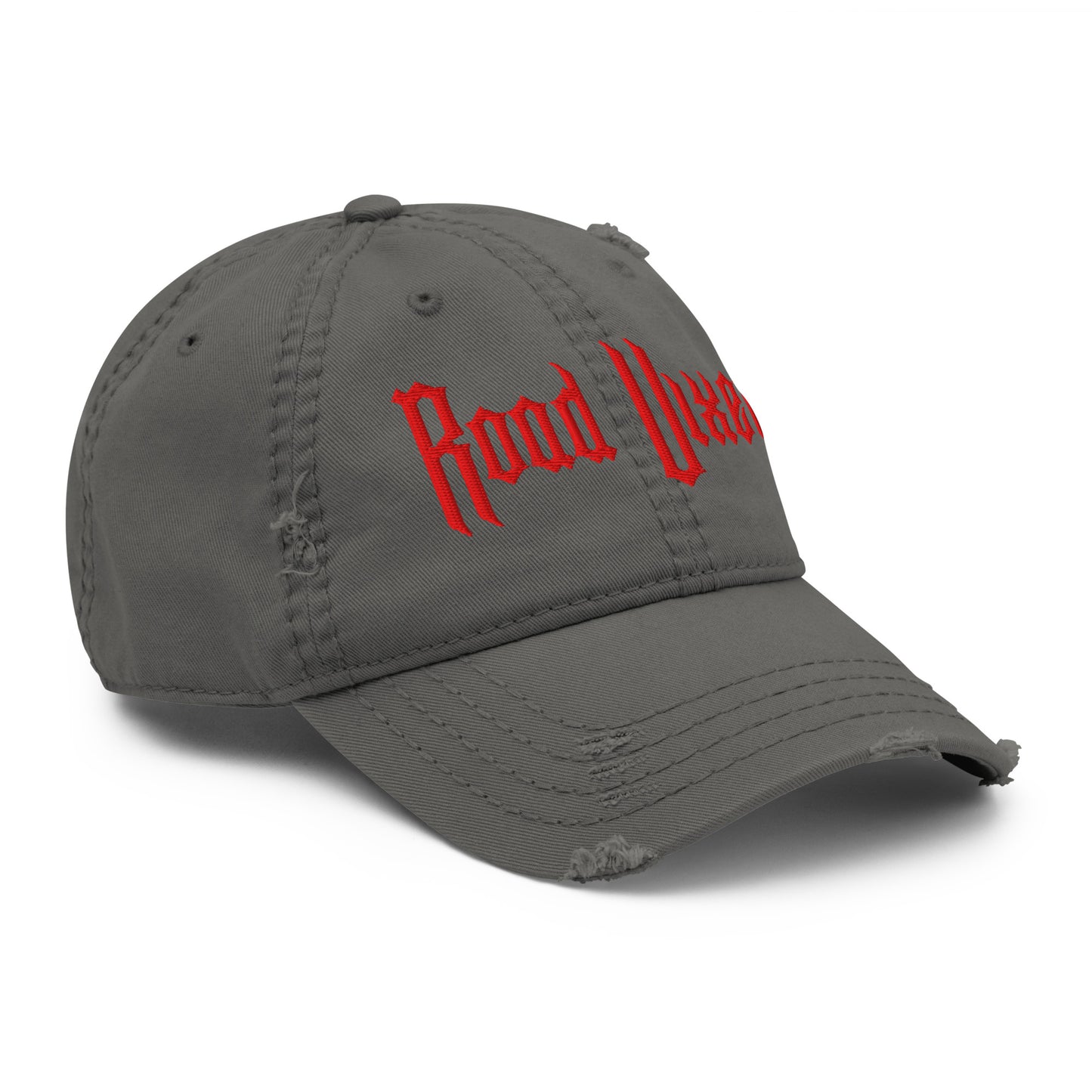 Road Vixen Distressed Dad Hat - Red Stitch  Infidel Collective