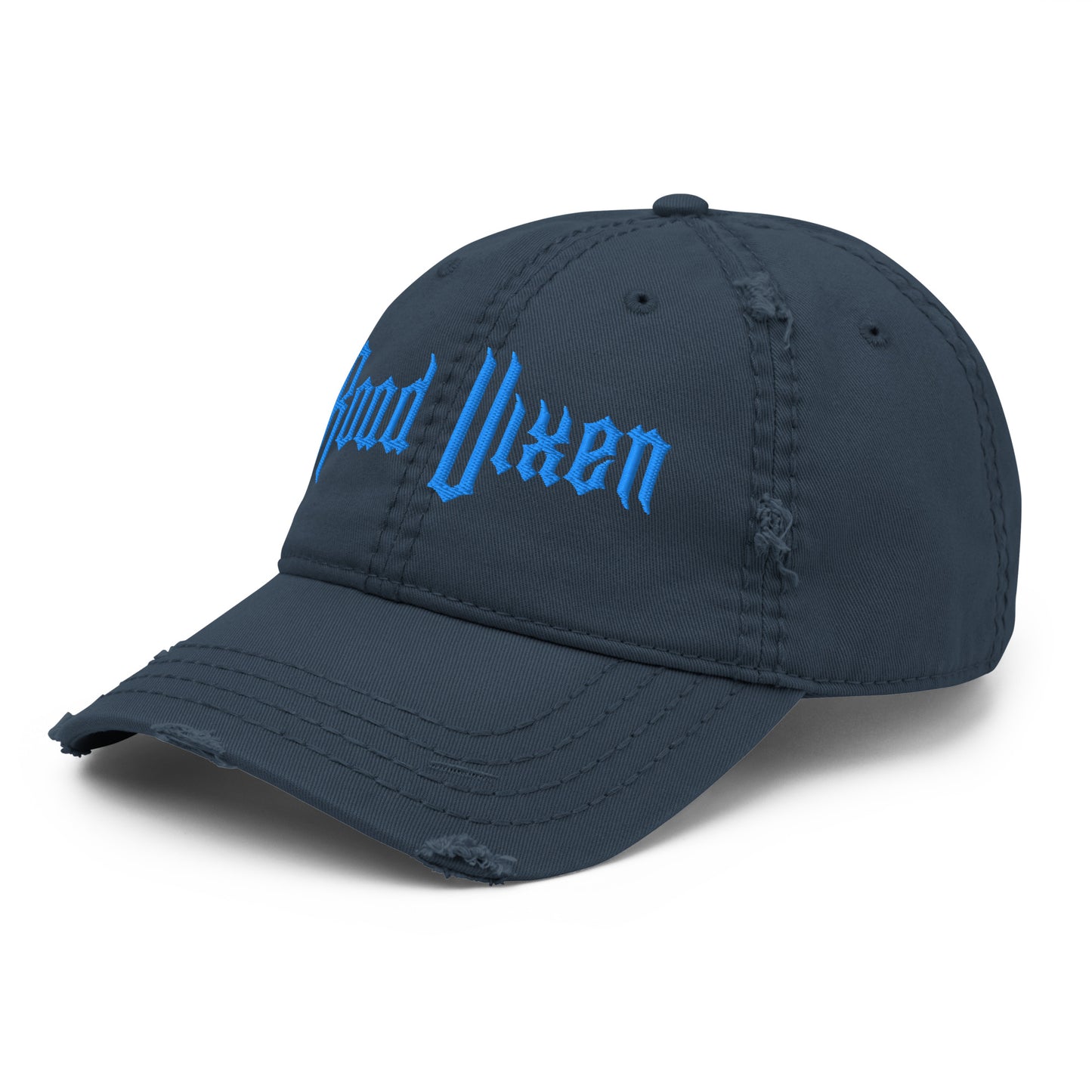 Road Vixen Distressed Dad Hat - Blue Stitch  Infidel Collective