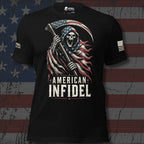 TALL American Infidel Flag Bearer Reaper Tee