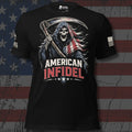 American Infidel Flag Reaper Scythe Tee
