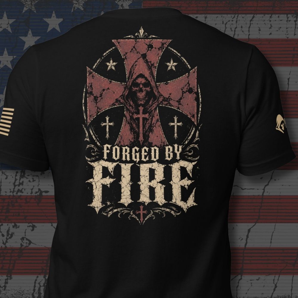 Forged by Fire Creed Back Print Tee