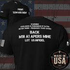 USA Made Front Toward Enemy Claymore Double-Sided Tee