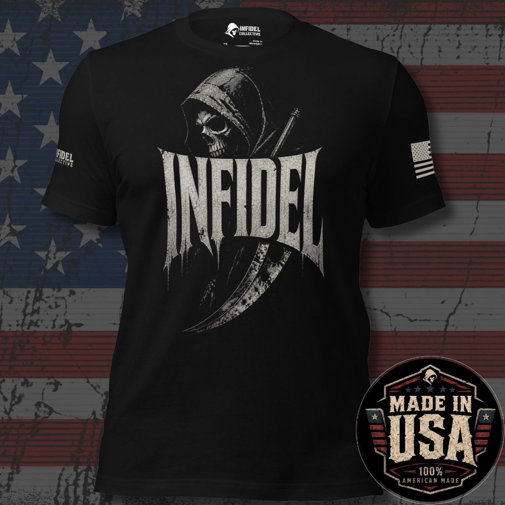 USA Made Infidel Reaper Scythe Tee