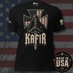 USA Made Kafir USA Cross Knight Tee