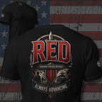 RED Always Advancing Tee