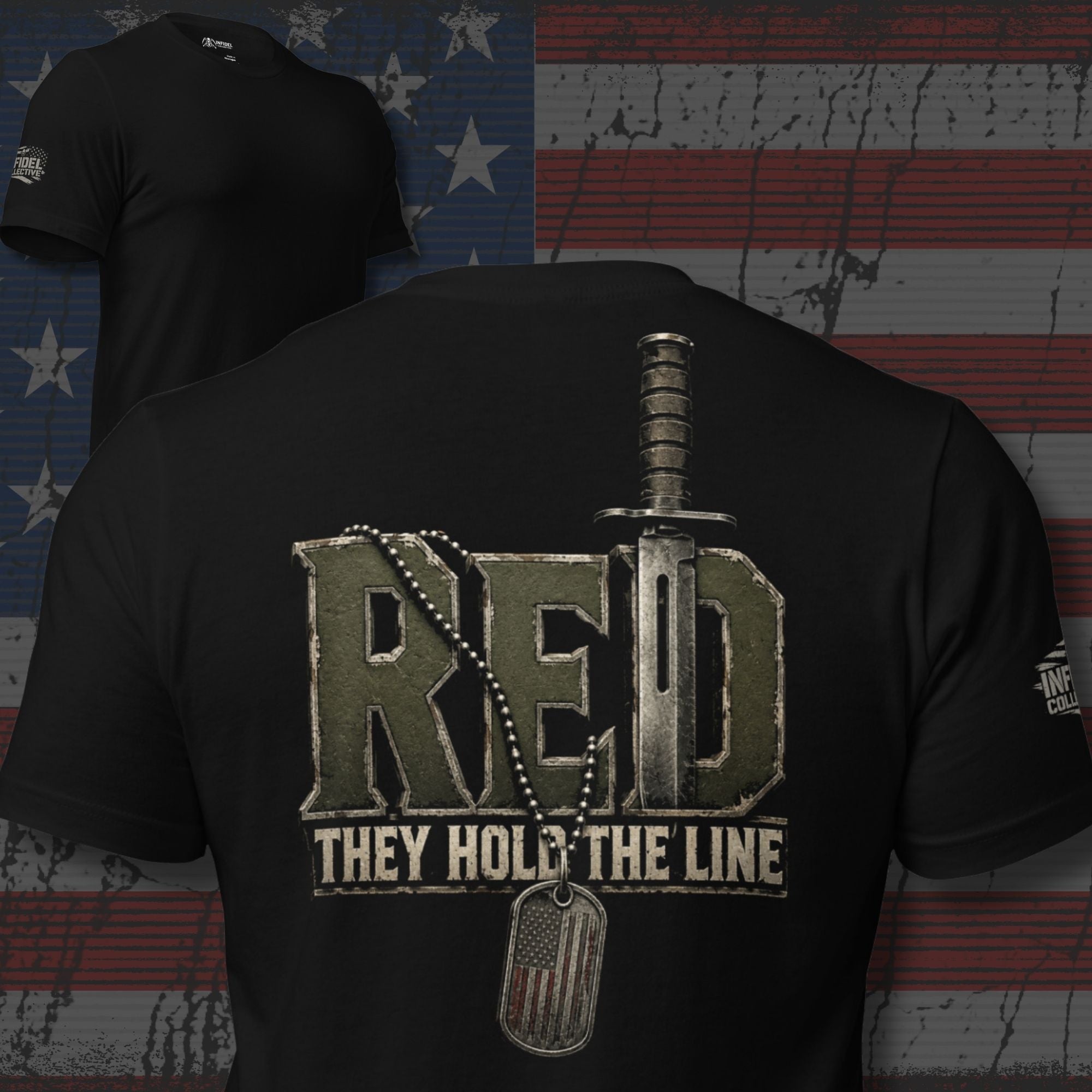 RED Army Hold The Line Tee