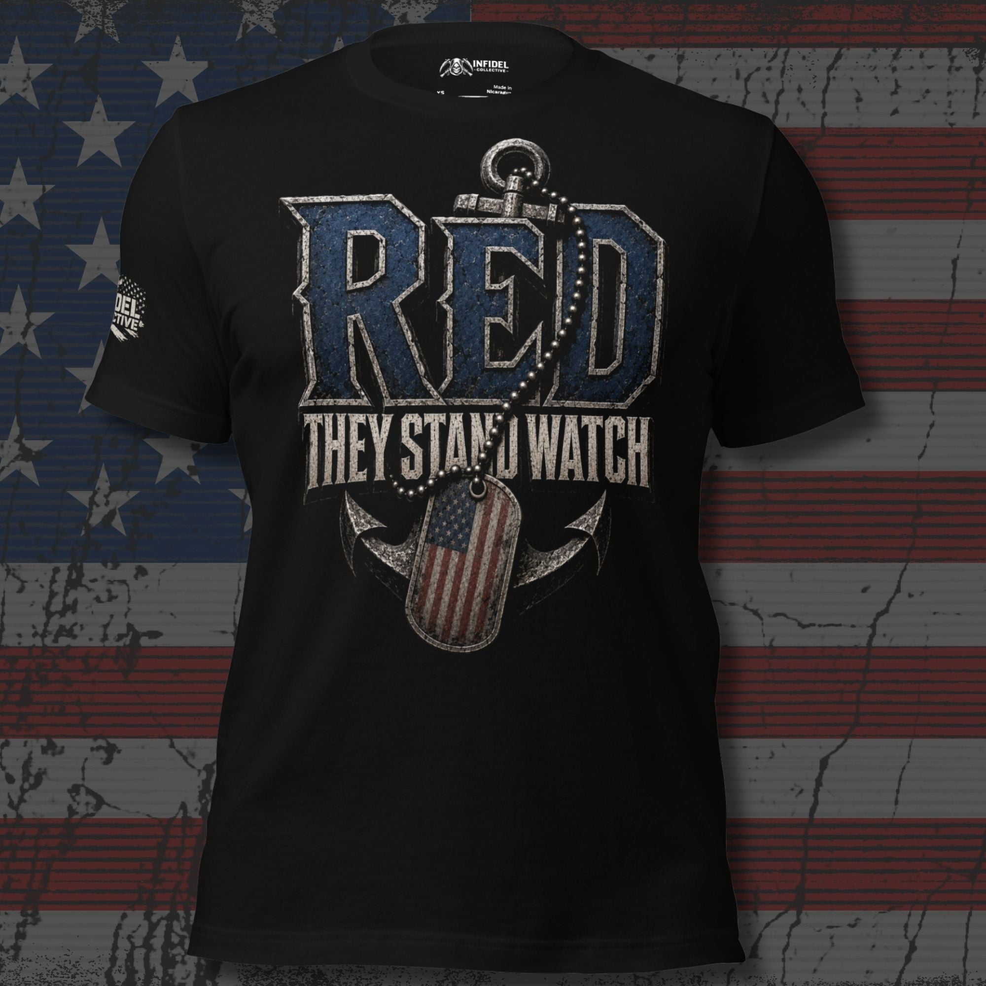 RED Navy They Stand Watch