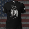 Heavyweight Infidel American Flag Serpent Tee