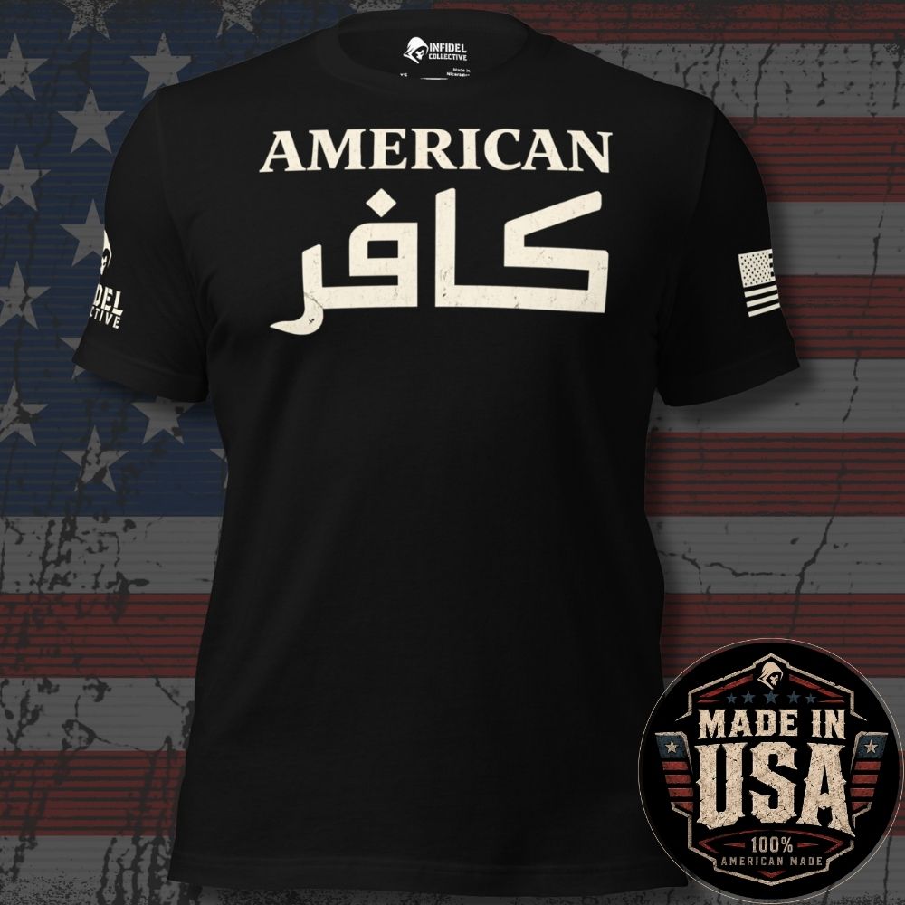 USA Made American Kafir Black Tee
