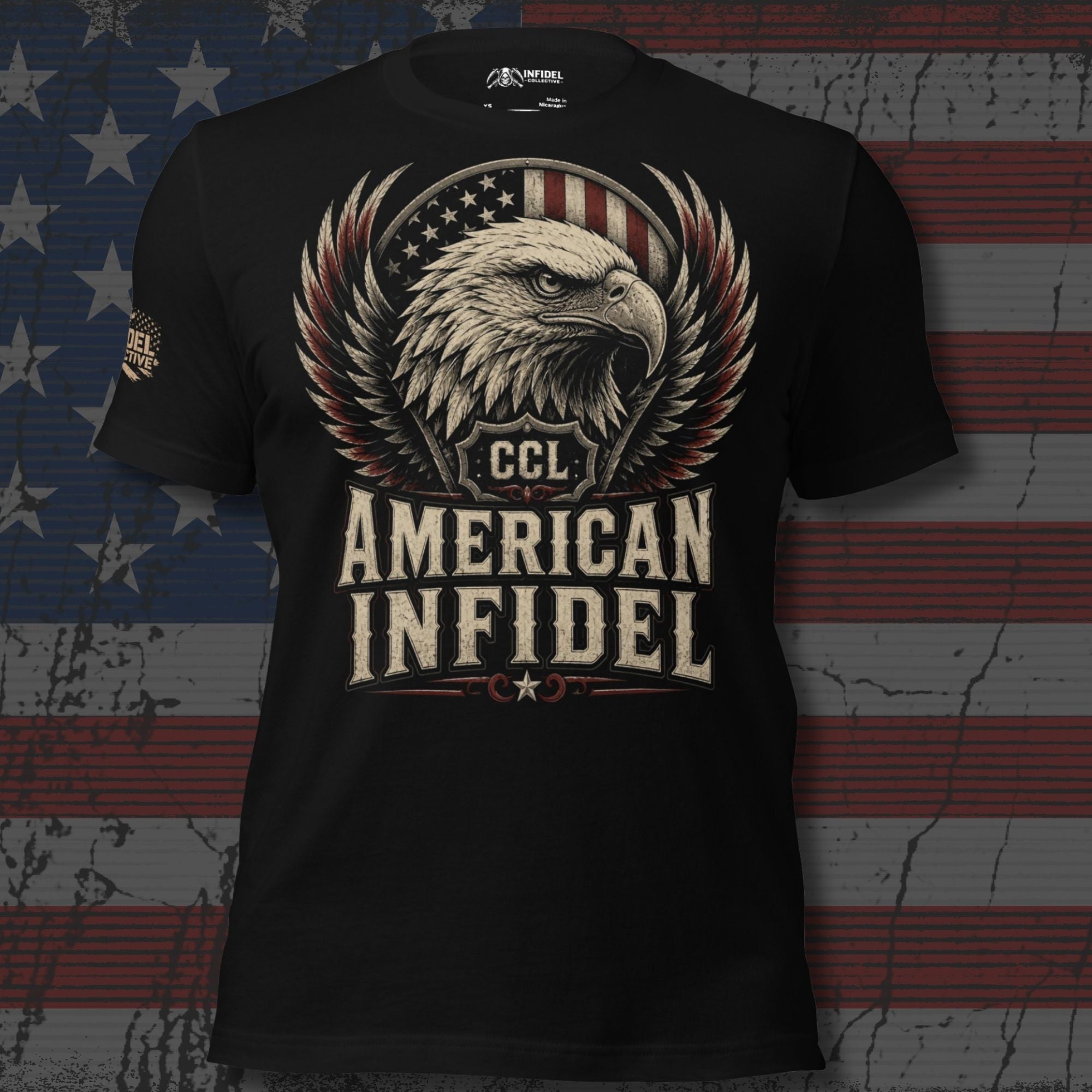 CCL Flag Eagle Tee