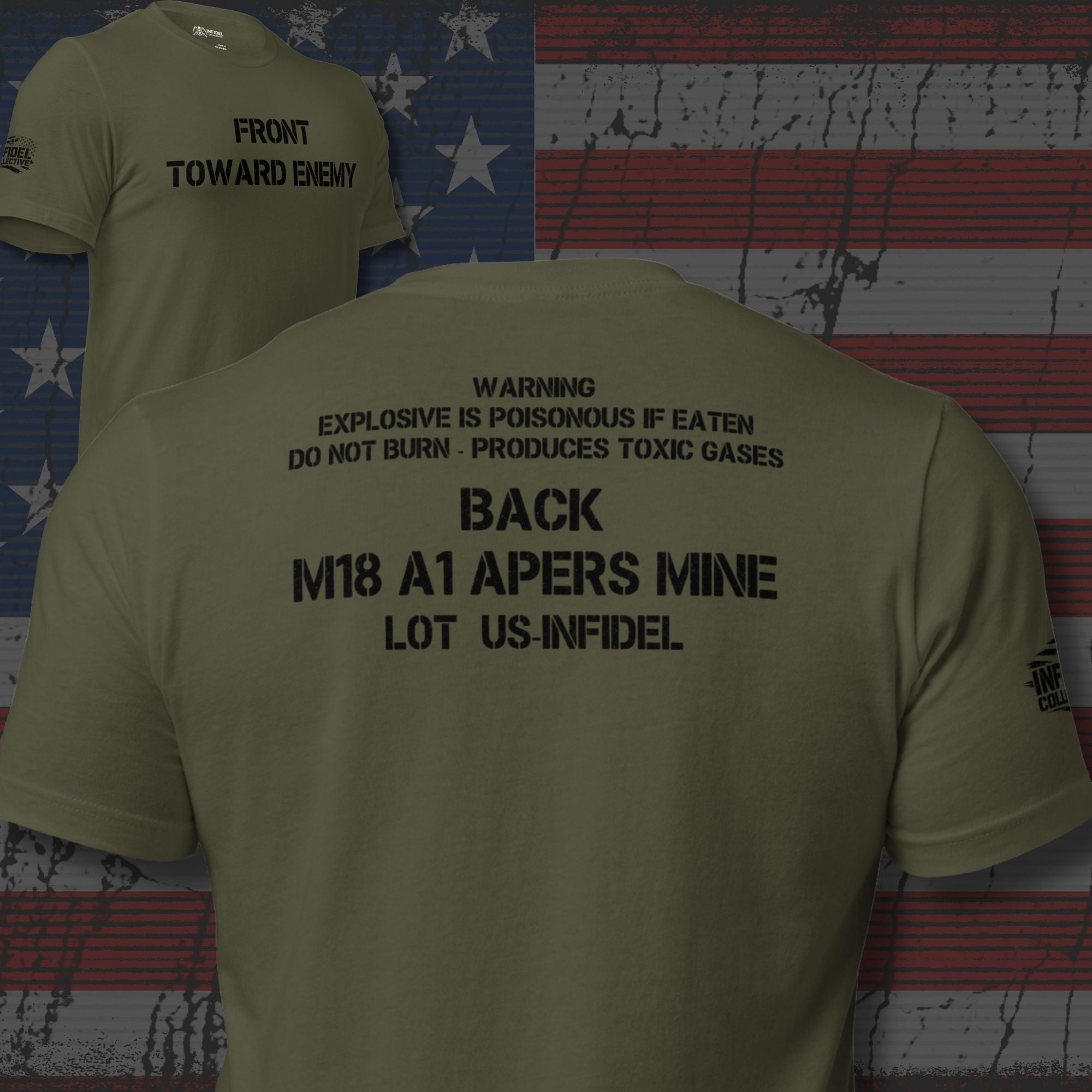 Front Toward Enemy Claymore Inspired Tee