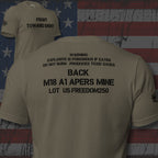 Front Toward Enemy Claymore Inspired Tee
