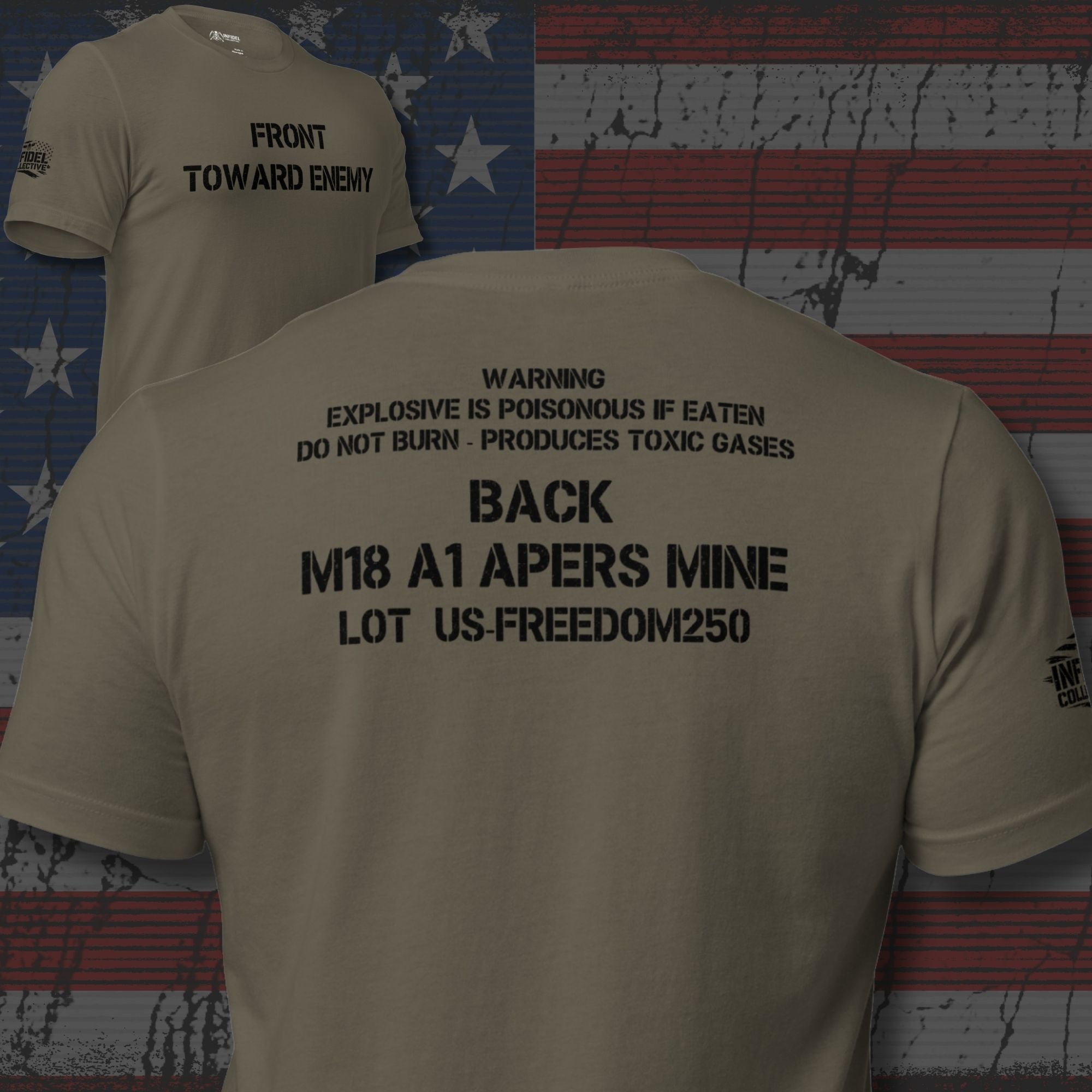 Front Toward Enemy Claymore Inspired Tee