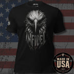 USA Made Infidel Eagle Head Tee