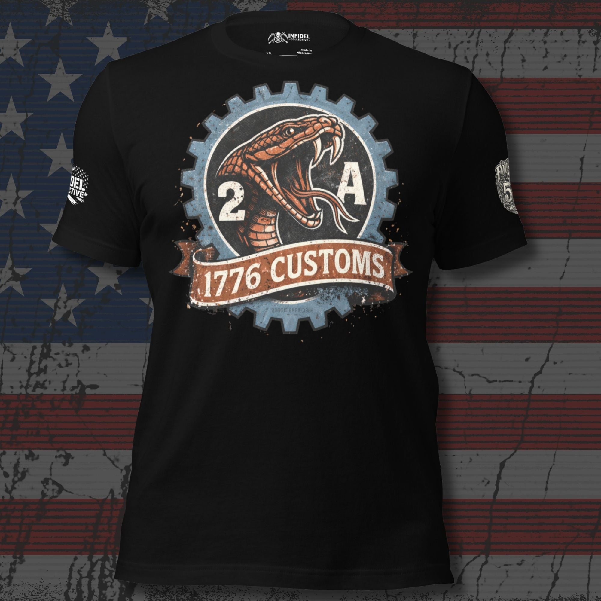 F50 Copper Customs Tee