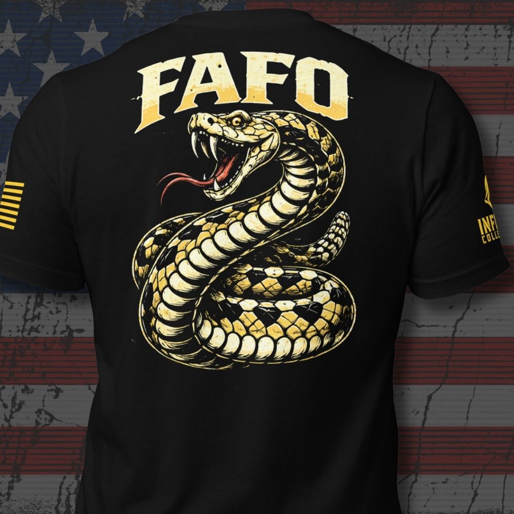 Gadsden FAFO Rattlesnake Back Print Tee
