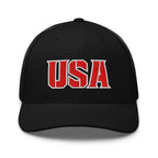 USA Power Cool Custom Patriotic Snapback Trucker Hats  for Men & Women (20 Colors)  Infidel Collective