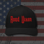 Road Vixen Red Stitch Snapback