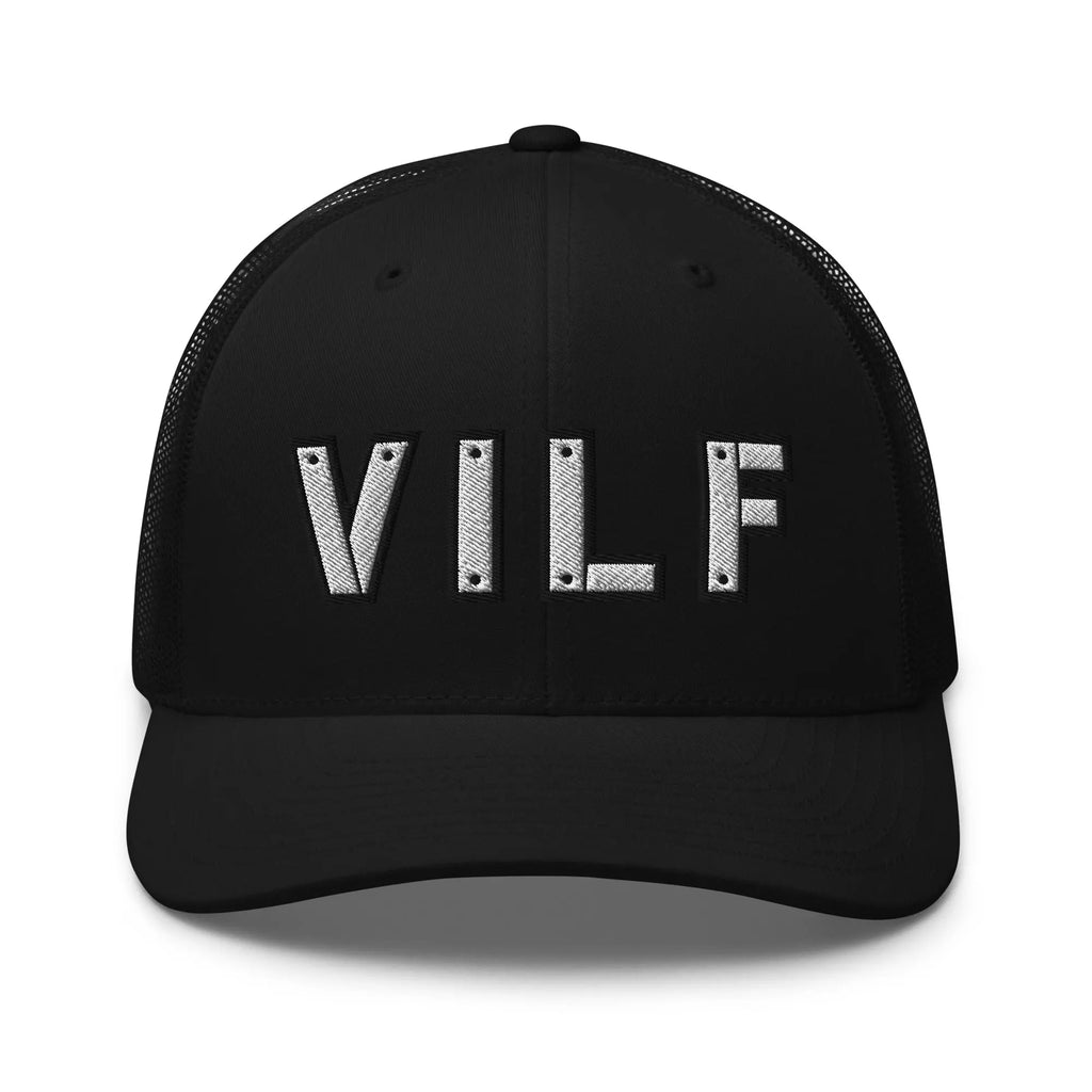 Hats Black Snapback Custom Trucker Hats NSFW VILF Funny Cap for Veteran's Infidel Collective