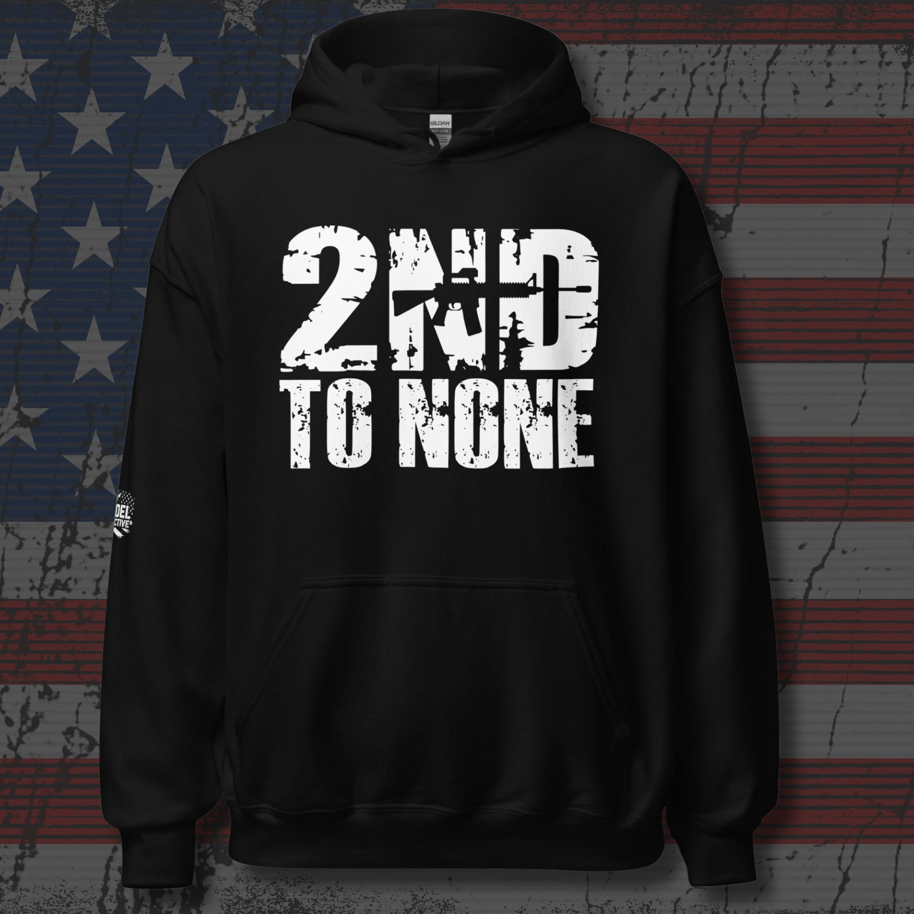 2ND TO NONE 2A Black Hoodie