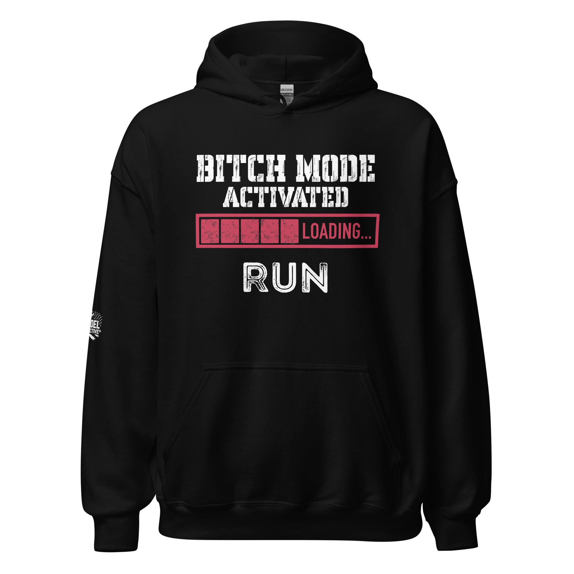 Bitch Mode Activated – Funny NSFW Women's Black Hoodie  Infidel Collective