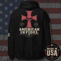 USA Made Deus Vult American Infidel Hoodie
