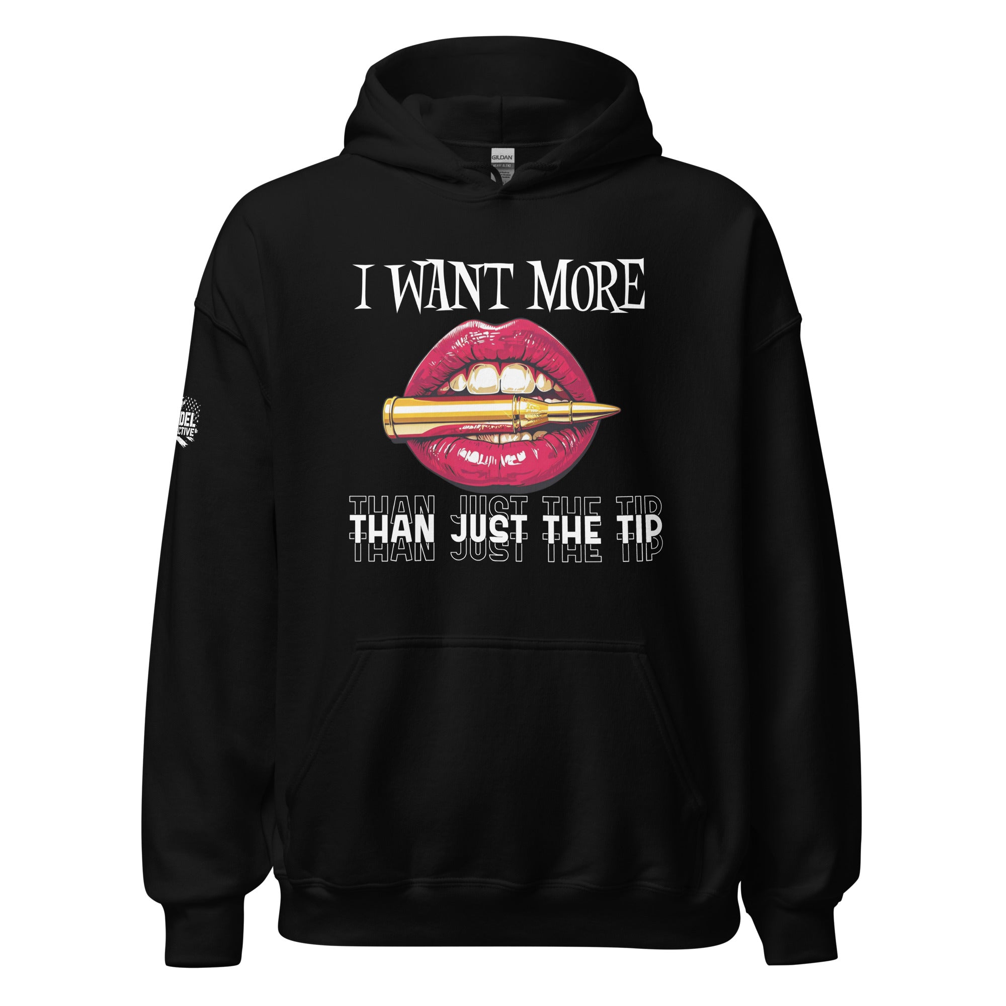 I Want More Than Just the Tip NSFW Women's Black Hoodie  Infidel Collective