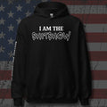 Black hoodie featuring the I’m a Shitshow graphic, featured product view