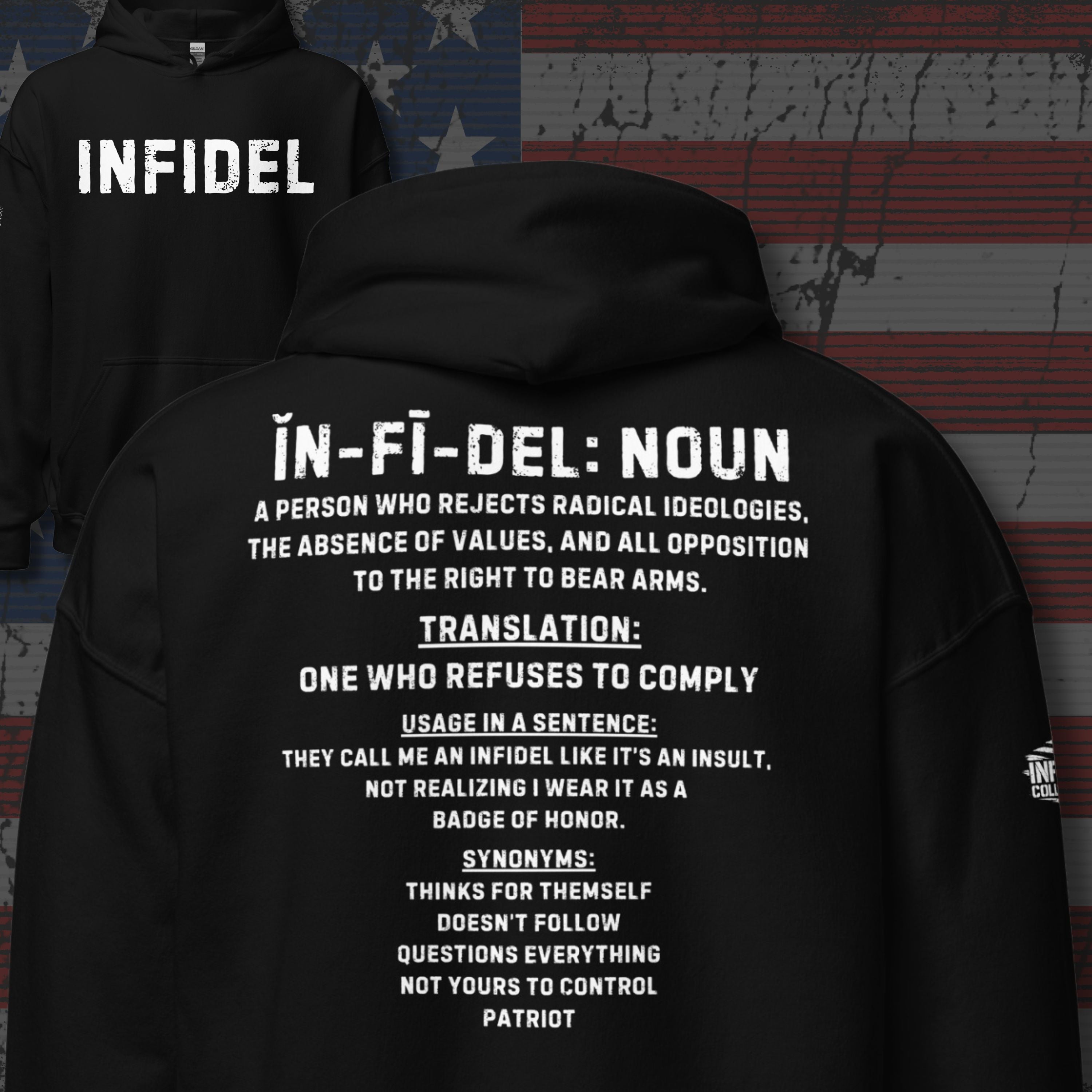 INFIDEL Defined Hoodie