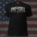 Infidel North Star graphic black tee from Infidel Collective