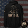 USA Made American Infidel Patriot Raider Hoodie