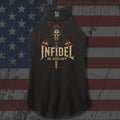 Death Mask Infidel No Apology rocker tank black product image