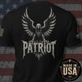 USA Made Patriot Eagle Shield Back Print Tee