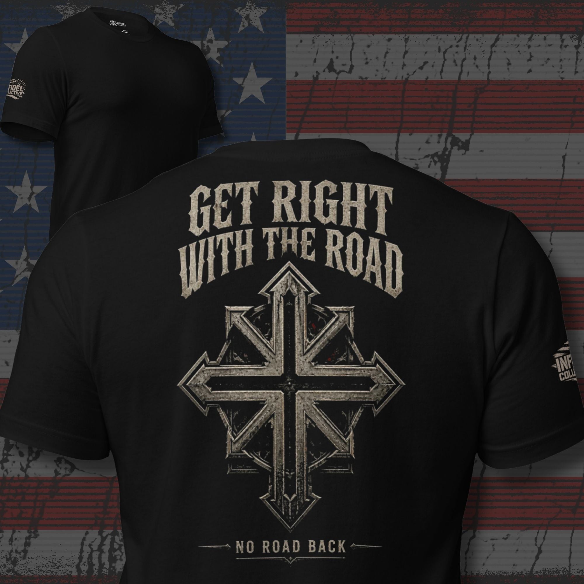 Road Warriors Compass Tee