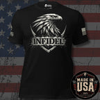 USA Made Infidel Stoic Eagle Tee