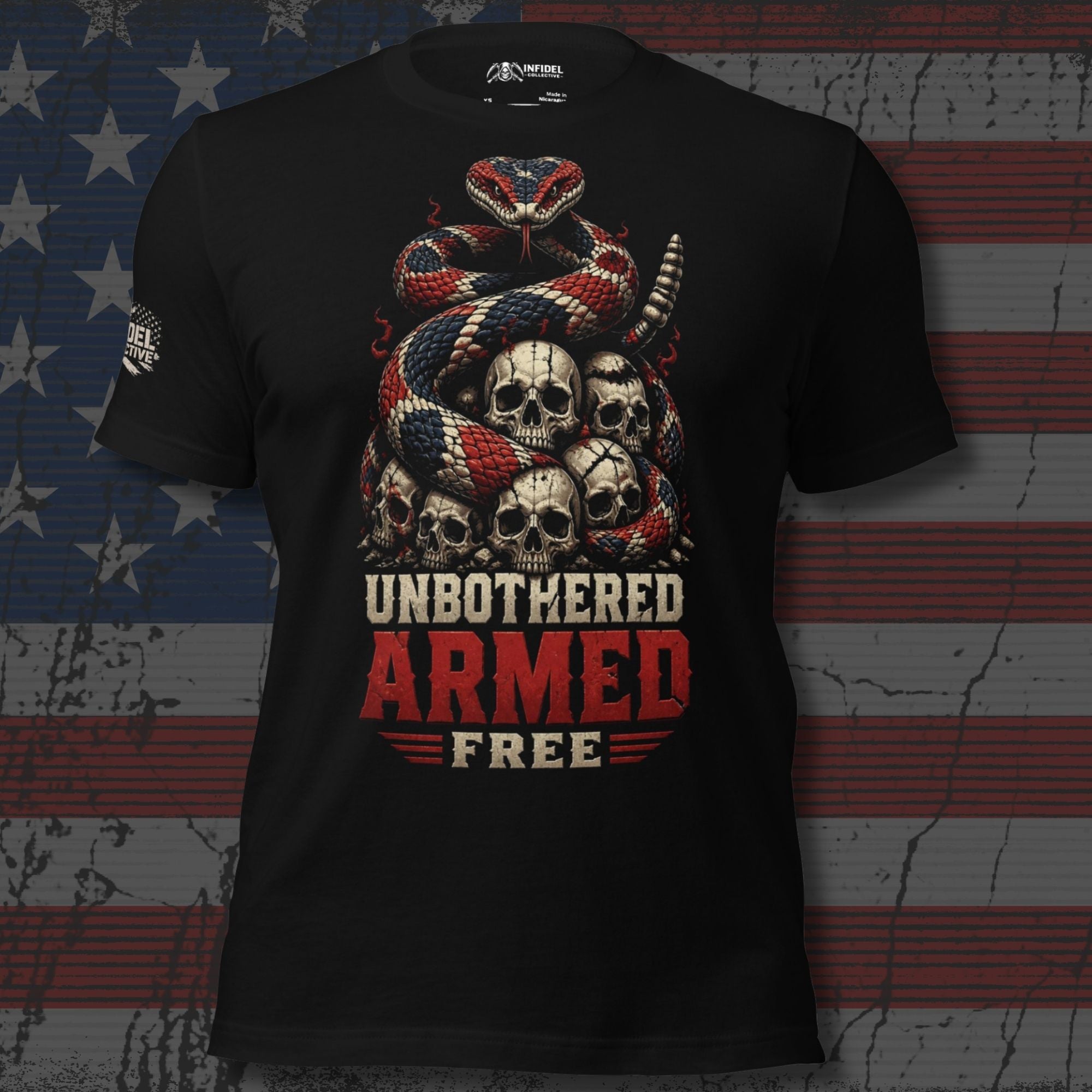 Unbothered Armed Free Tee